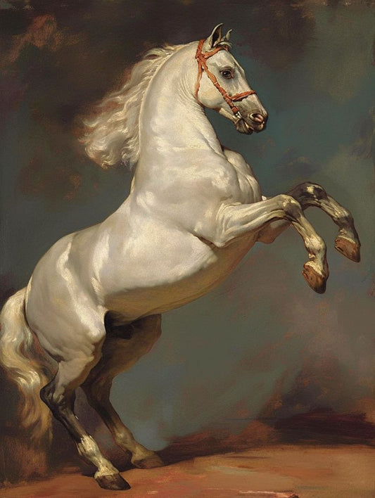 Classic Horse Portrait Art