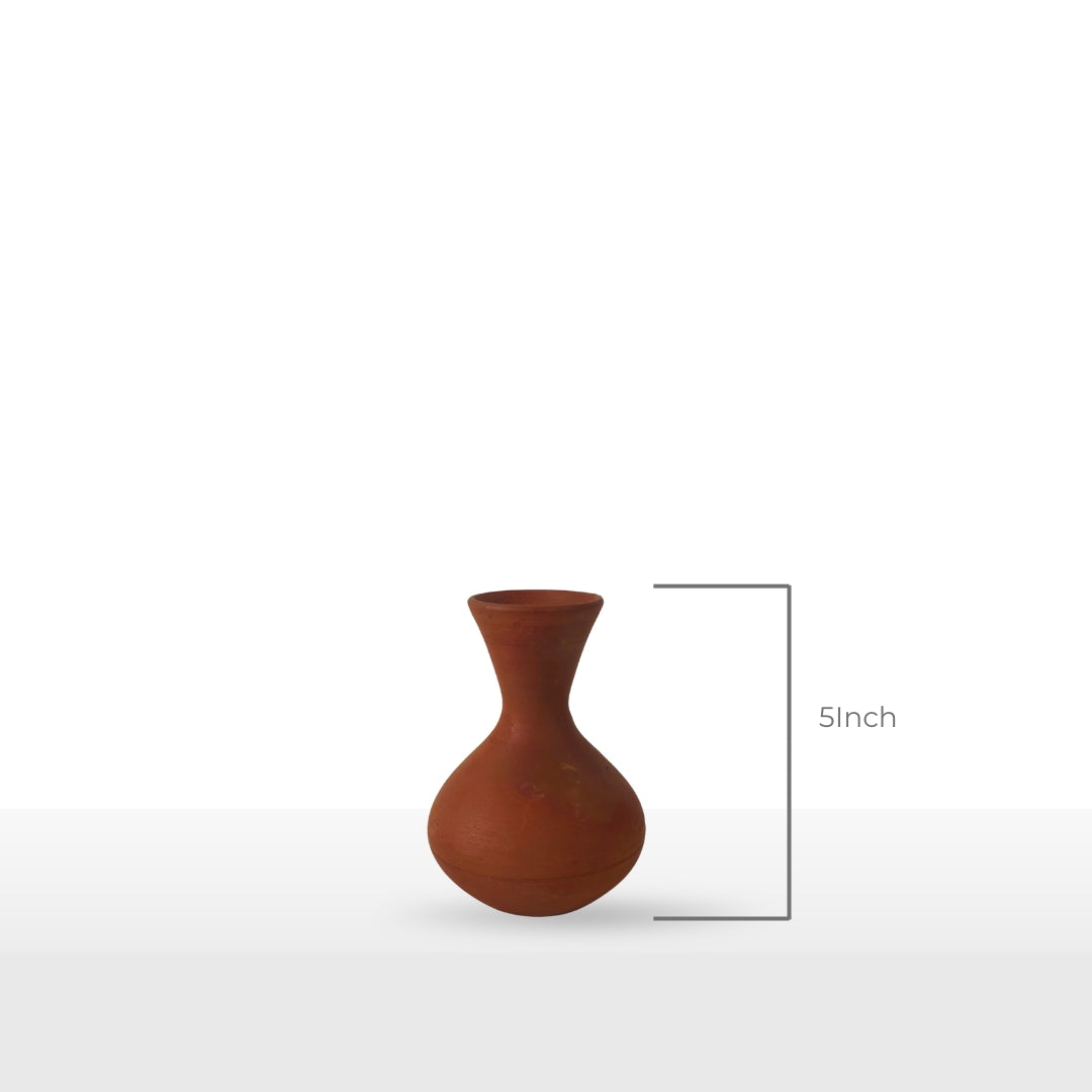 Handcrafted Clay Pot | 5 Inch