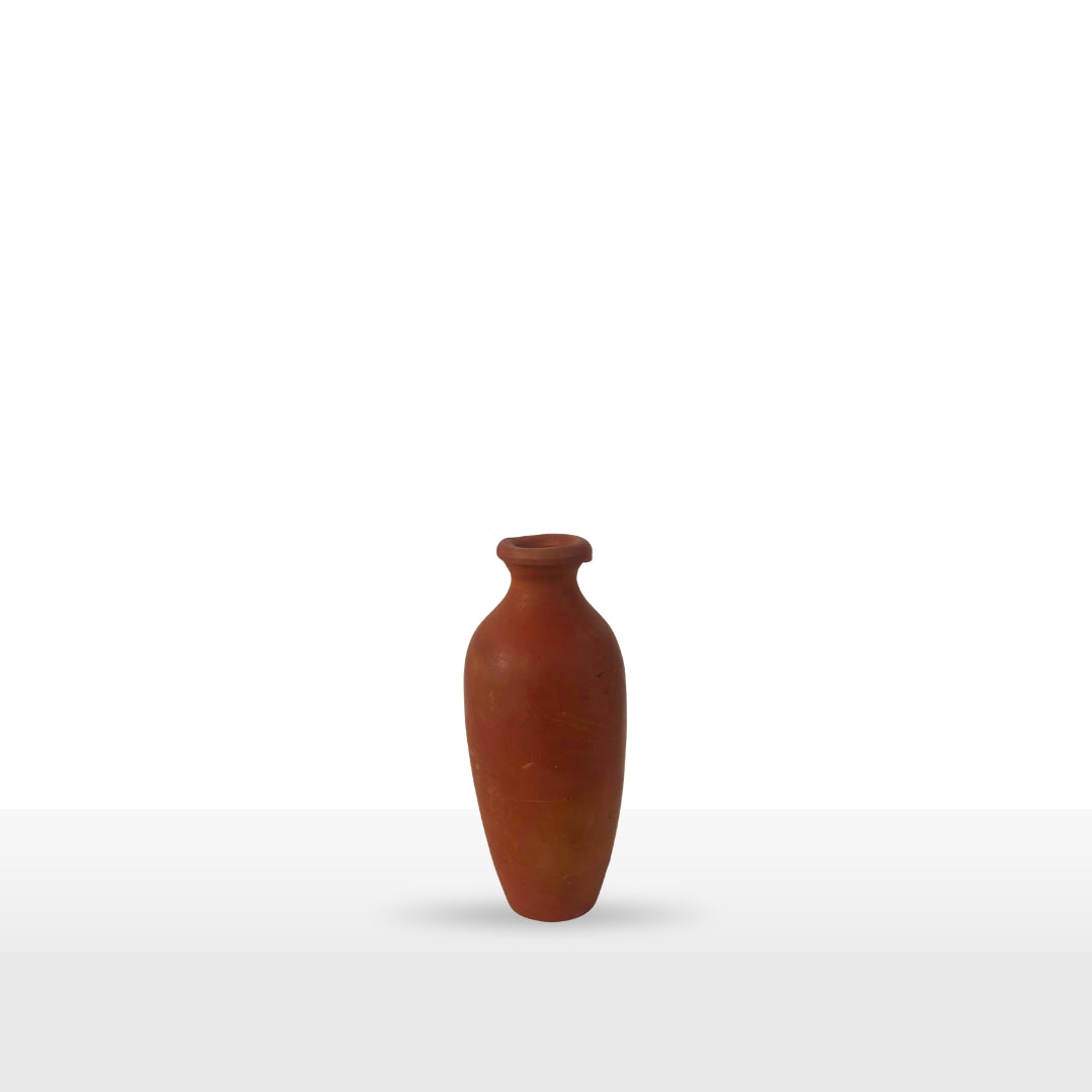 Handcrafted Slim Terracotta Clay Pot | 5 Inch