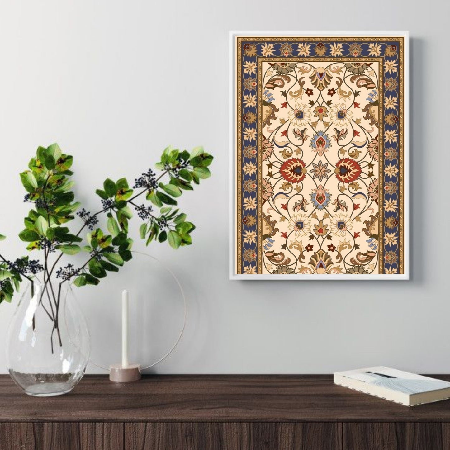 Heritage Floral Art Print