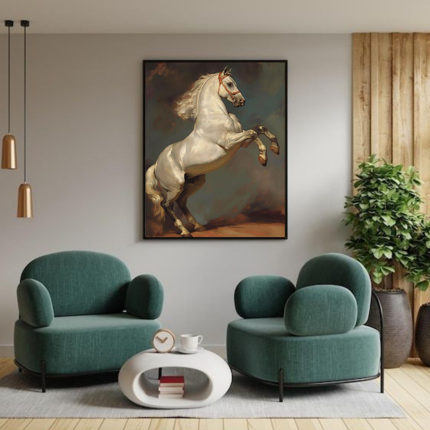 Classic Horse Portrait Art