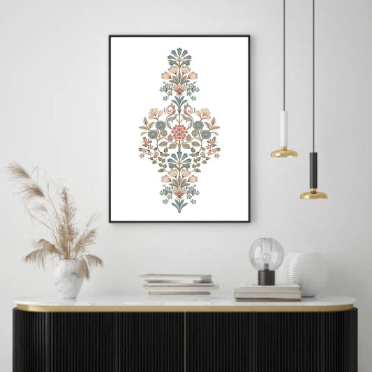 Mughal Motif Art Print