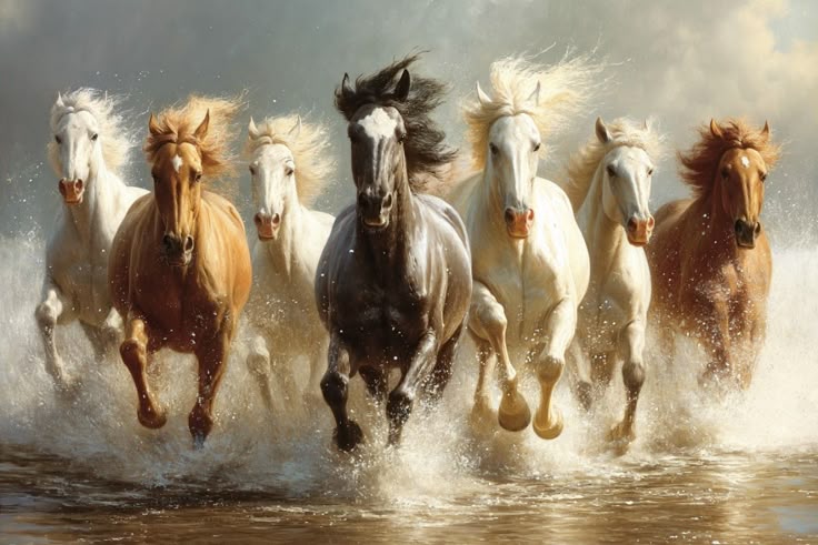Charge of Freedom – Galloping Horses