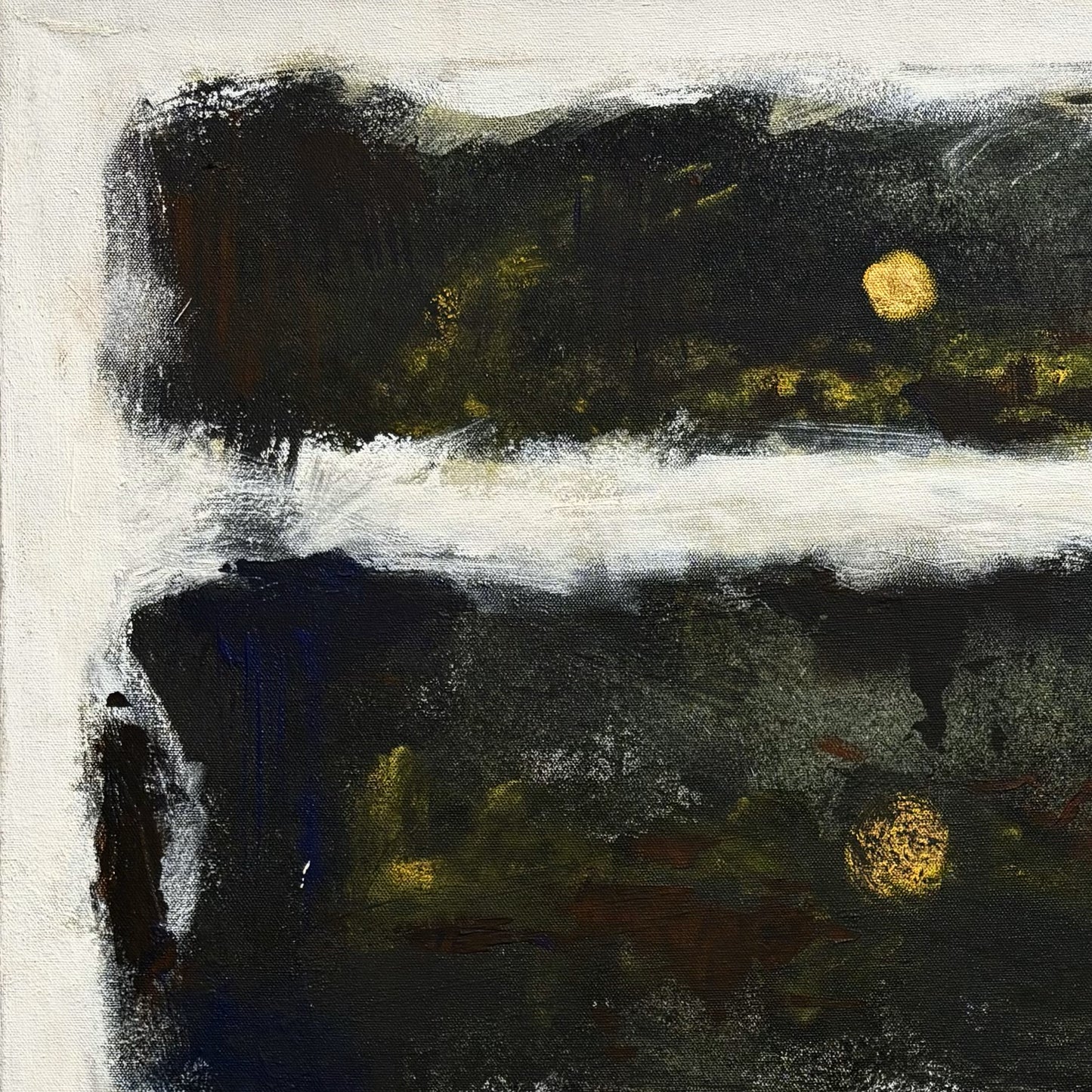 Contemporary Abstract in Deep Earth Tones