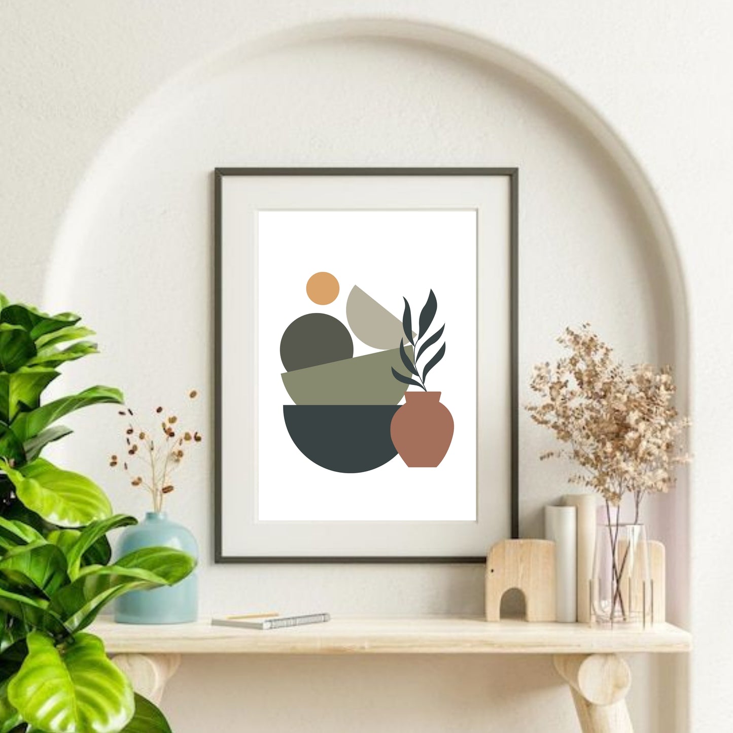 Earth & Form: Modern Boho Wall Art