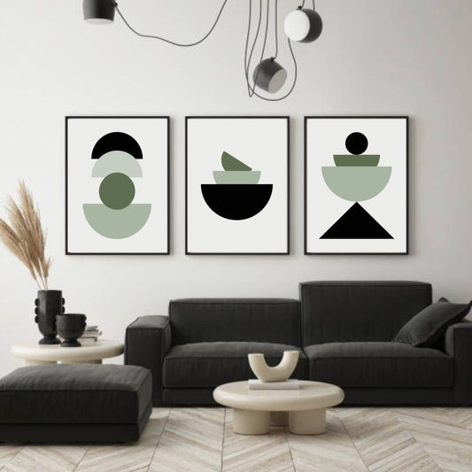 Boho Geometric Wall Art